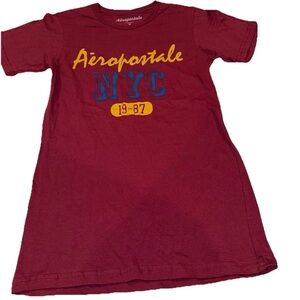 Aeropostale Women’s T-shirt Maroon Size Small